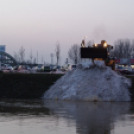 Árad a Rába Sárváron