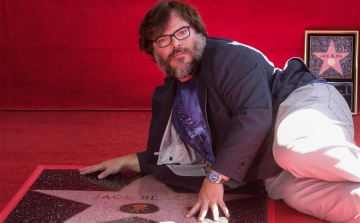 Jack Black csillagot kapott a Hírességek sétányán