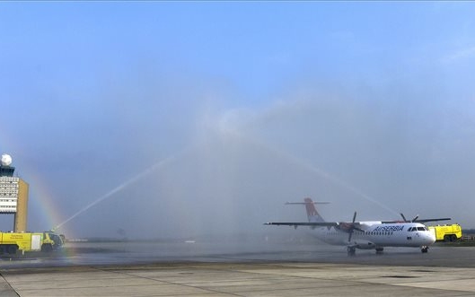 Megérkezett Budapestre az Air Serbia első járata